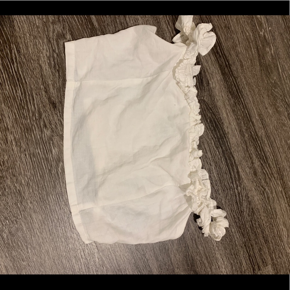 White off the shoulder top